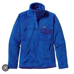 Patagonia Re-Tool Snap-T Fleece Pullover - Women's cobalt blue size M